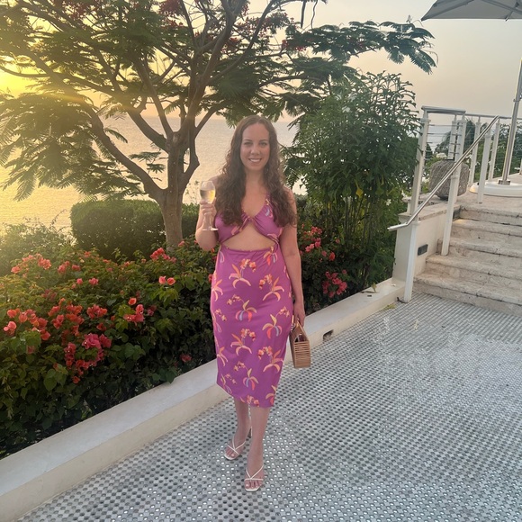 Resa Nikki Barbados Dress Size L - Picture 4 of 7